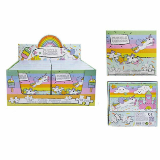 Puzzle de Unic&oacute;rnio 48 Pe&ccedil;as - Expositor (12 unidades)