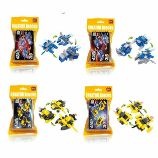 STAR WORLD - Sacos de Oferta com Blocos de Constru&ccedil;&atilde;o (48 un.)