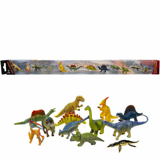 ANIMAL WORLD - MIX FIGURAS DE DINOSSAUROS (12 unid.)