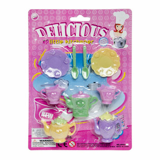 Pequeno Conjunto de Ch&aacute; de Brinquedo em Cart&atilde;o
