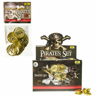 Expositor de 48 Sacos de Moedas de Pirata