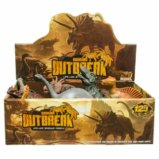 GRANDES DINOSSAUROS - FIGURAS EM EXPOSITOR (12 unid.)