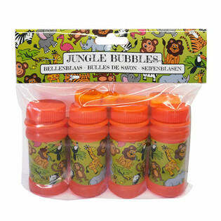 Bolas de Sab&atilde;o Animais da Selva 50ml (Pack de 4)