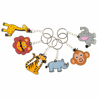 Porta-chaves Animais da Selva (48 un.)