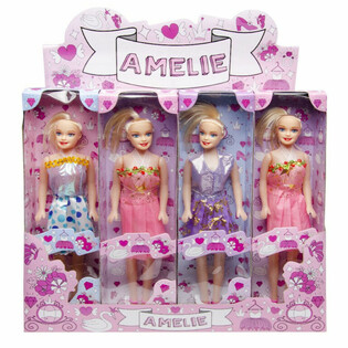 BONECAS AMELIE EM DISPLAY (12 un.)