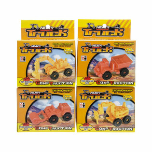 Blocos de Constru&ccedil;&atilde;o Bricks - Ve&iacute;culos de Constru&ccedil;&atilde;o Mix (12 un.)