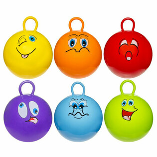 Bola Saltitona Smiley - Di&acirc;metro: 46 Cm (6 un.)