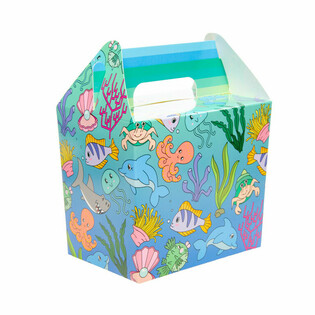 Caixas de Menu / Caixas de Brindes Animais Marinhos (12 un)