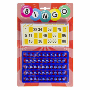 Conjunto de Jogo Bingo em Cart&atilde;o (6 unidades)