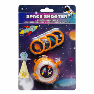 Lan&ccedil;ador de Discos - Tema Espacial (12 unidades)