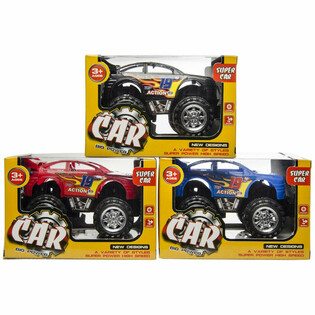 Monster Truck em Caixa de Exposi&ccedil;&atilde;o (6 unidades)