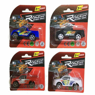 Carros Pick-Up de Corrida no Cart&atilde;o (24 un.)