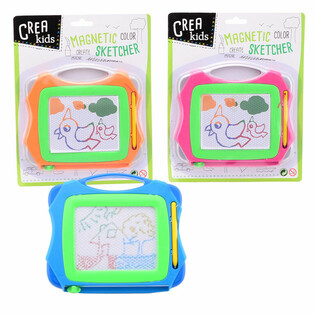 CREA KIDS - Quadro Magn&eacute;tico de Desenho a Cores (12 un.)