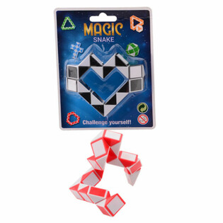 MAGIC SNAKE - PUZZLE 3D SERPENTE EM CART&Atilde;O (24 un.)