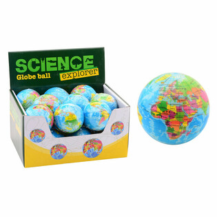 SCIENCE EXPLORER - Bola Globo Terrestre de Espuma &Oslash;6 cm (Expositor 18 un)