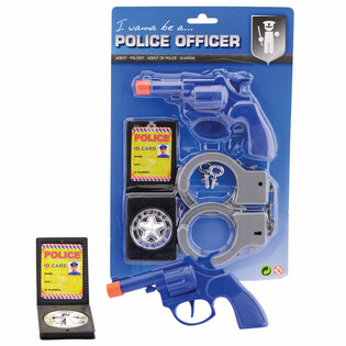 Conjunto de Pol&iacute;cia em Cart&atilde;o (Pack de 6)