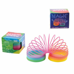 MOLA M&Aacute;GICA RAINBOW MAGIX / SLINKY EM CAIXA &Oslash;7,5 CM (12 un.)