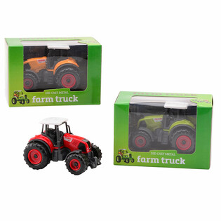 Trator Die Cast FARM MASTERS em Caixa de Oferta (12 un.)