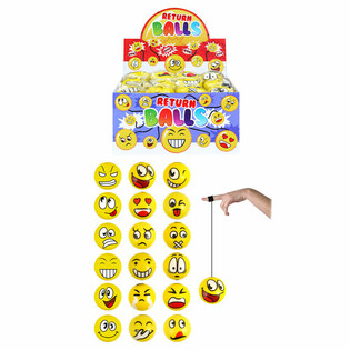Display de Bolas de Espuma Smiley Return (24 unid.)