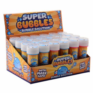 AQUA FUN - BOLAS DE SAB&Atilde;O, 60ML COM JOGO DE PACI&Ecirc;NCIA EM EXPOSITOR (24 un.)