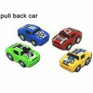 CARROS DESPORTIVOS PULL BACK - CORES MISTAS (48 un.)