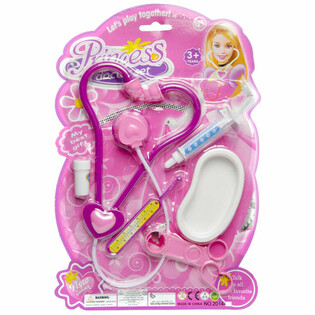 Kit de M&eacute;dico de Brinquedo em Cart&atilde;o (6 unidades)