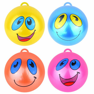 Bolas Smiley Alegres &Oslash; 25 cm (12 unidades)