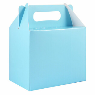 CAIXA DE GULOSEIMAS COR: AZUL CLARO 14x18x10 Cm. (12 un.)