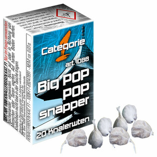 Bombetas BIG POP - Artigos de Pirotecnia CAT F1 Infantil - Display