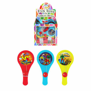 Jogo Paddle Bat Super-her&oacute;is - Display (96 unidades)