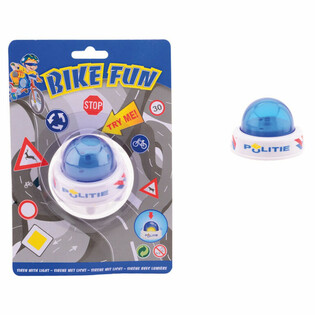 Sirene de Pol&iacute;cia Bike Fun - Luz e Som para Bicicleta de Crian&ccedil;a