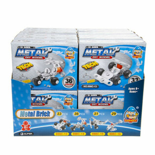 Expositor Constr&oacute;i o Teu Pr&oacute;prio Ve&iacute;culo de Metal (24 un.)