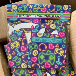 Caixas de brinde Gamer (12 unidades)