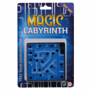 Labirinto M&aacute;gico em Cartela MAGIC LABYRINTH (24 un.)