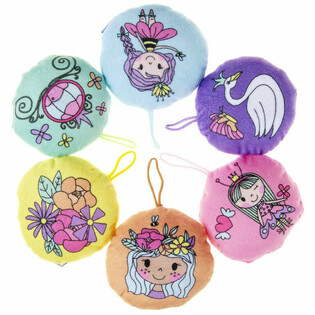 Princesas de Pel&uacute;cia - Di&acirc;metro: 10 cm (48 un.)