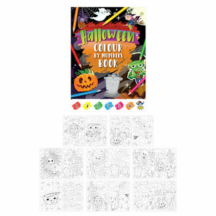 Livro de Colorir por N&uacute;meros - Halloween (48 unid.)