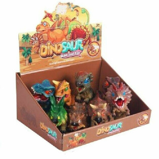 FIGURAS DE DINOSSAUROS COM SOM EM DISPLAY (8 un.)