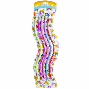 Conjunto de 5 L&aacute;pis Flex&iacute;veis Twisty XL em Cart&atilde;o (10 unid.)