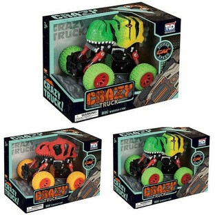 Grandes Cami&otilde;es Monstro Dinossauros Pull Back - Caixa de Luxo (2 unid)