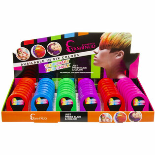 GIZ PARA CABELO - TEMPORARY HAIR CHALK - CORES MISTAS (48 un.)