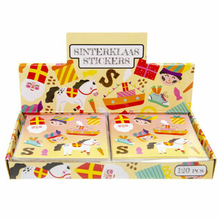 Autocolantes Fun - Modelo: Sinterklaas / São Nicolau (120 unid.)