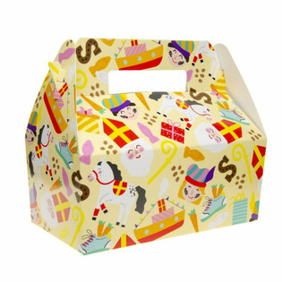 CAIXA DE MENU SINTERKLAAS - 22.5 x 12 x 9.5 Cm. (24 un.)