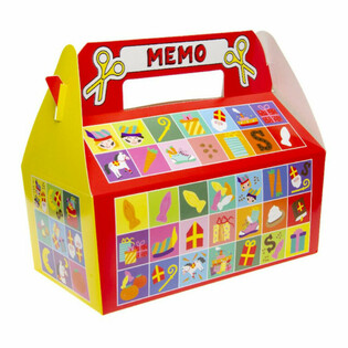 Caixas de Menu Memory de São Nicolau (24 unidades)