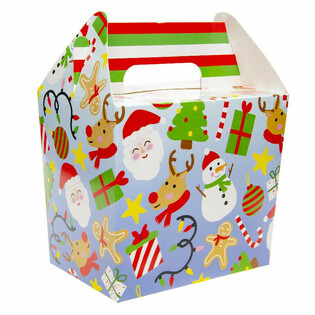 Caixas de Menu e Guloseimas de Natal (12 un.)