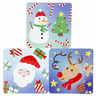Puzzles de Natal 14x14 cm (50 un.)
