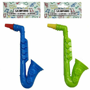 SAXOFONE - 16 CM DE ALTURA - CORES MISTAS (12 un.)