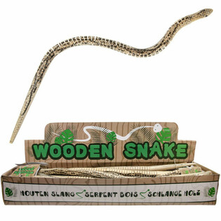 Serpente de Madeira Articulada - 50cm - Display (24 unidades)
