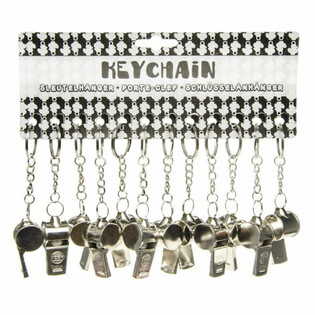 APITO DE METAL COM PORTA-CHAVES (48 un.)