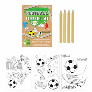 Conjunto de Desenho Futebol ECO FRIENDLY (25 unidades)