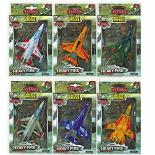 Avi&otilde;es F16 em Metal Die-Cast (6 un.)